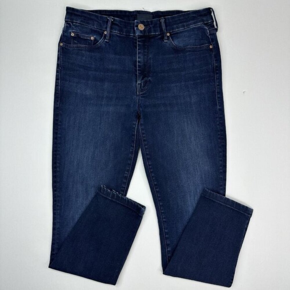 Mother The Super Looker‎ After Party Skinny Jeans Dark Wash Size 29-30X26.25
